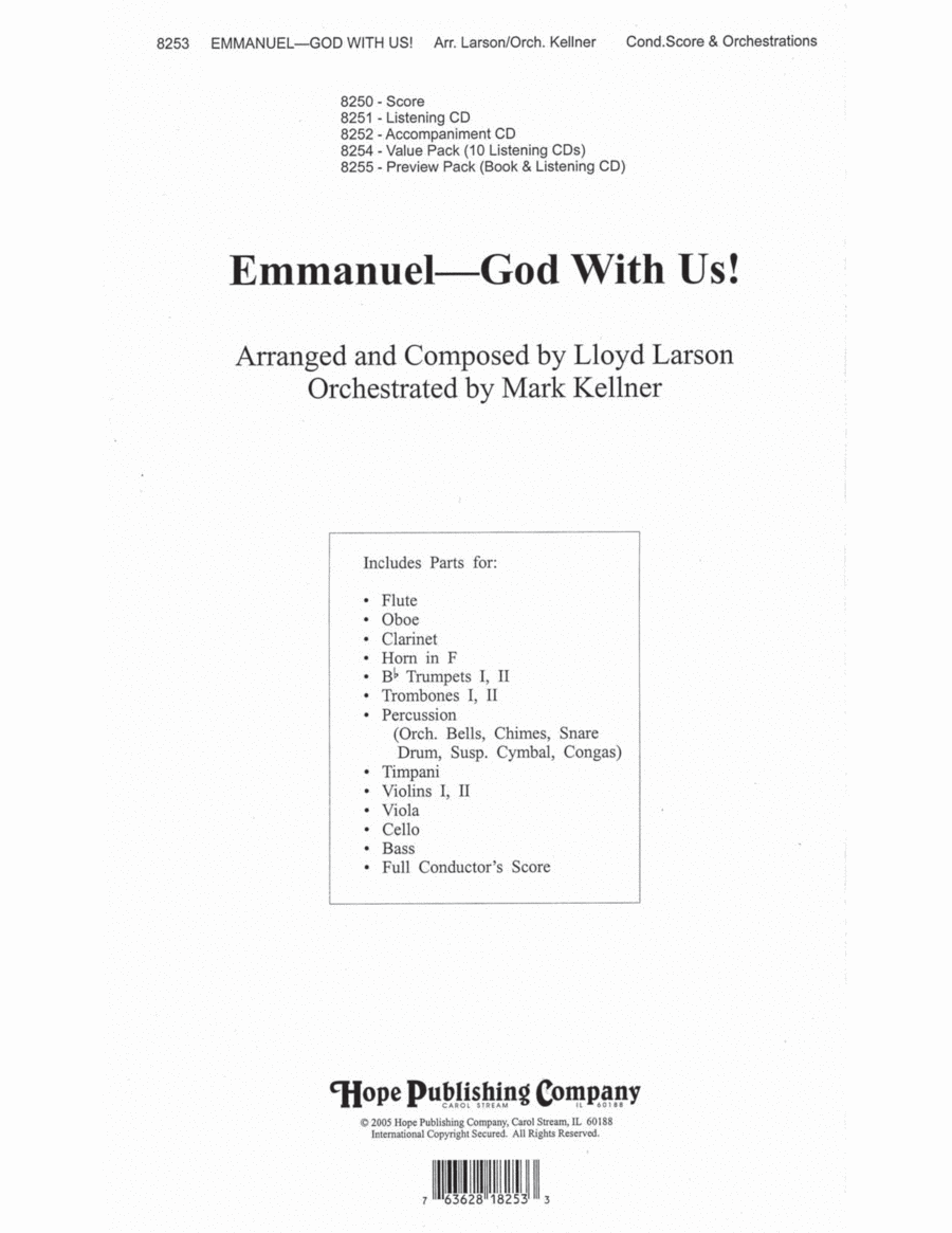Emmanuel Emmanuel Choir scores gallery preview page 1