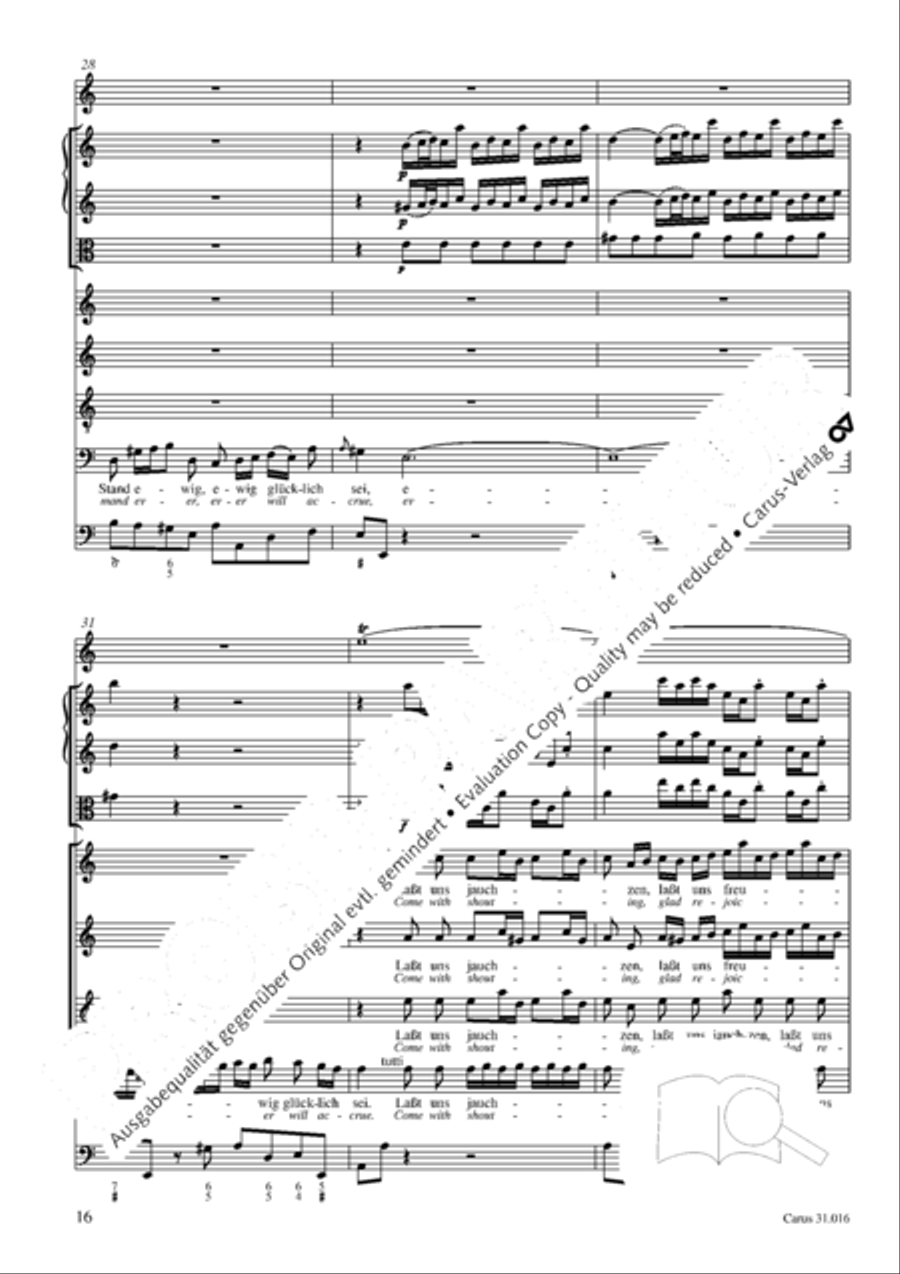 Lord God, thy praise we sing (Herr Gott, dich loben wir) ATB scores gallery preview page 17