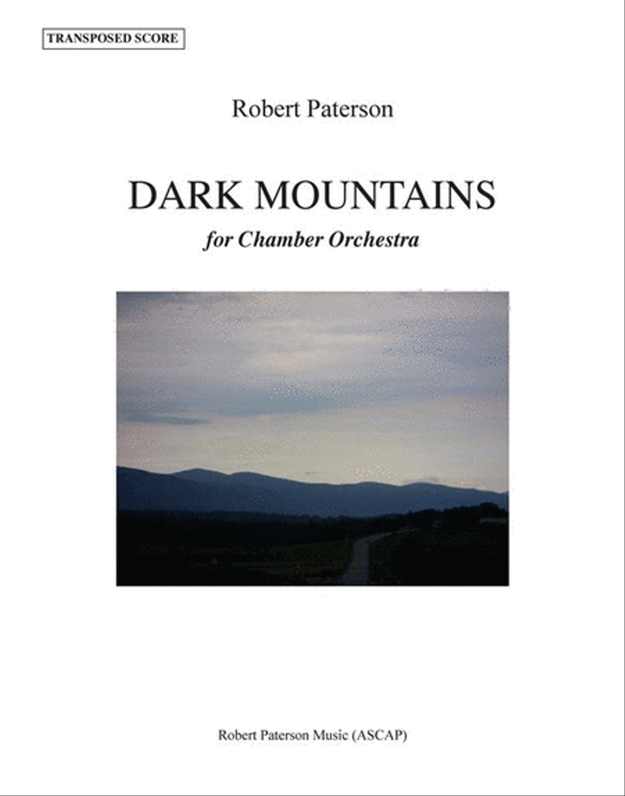 Dark Mountains (study score)