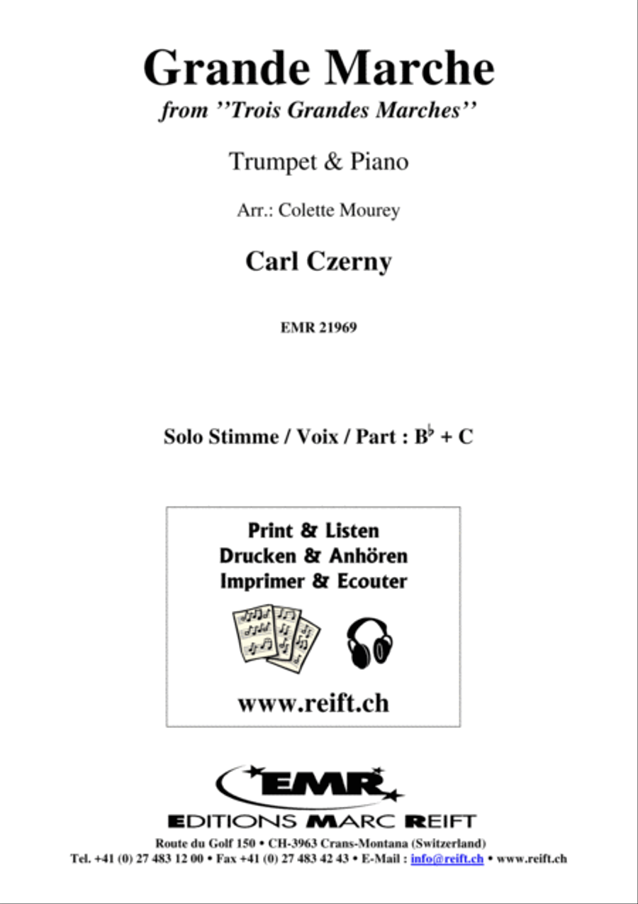 Grande Marche Trumpet Solo scores gallery preview page 2