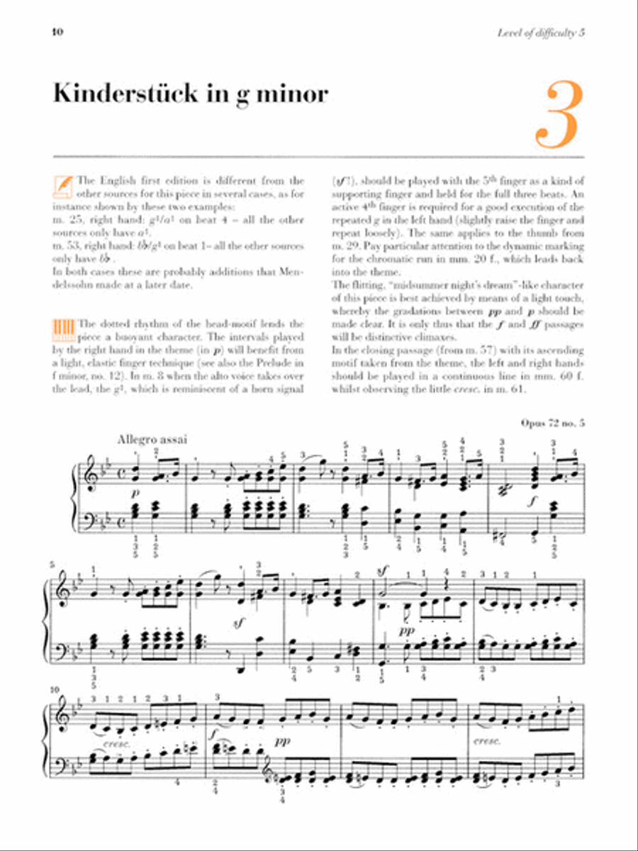 Mendelssohn: At the Piano Piano Solo scores gallery preview page 5