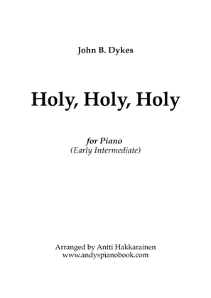 Book cover for Holy, Holy, Holy - Piano (Early Intermediate)