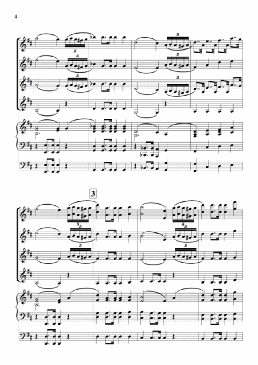 La gazza ladra - Overture Set of Parts scores gallery preview page 6