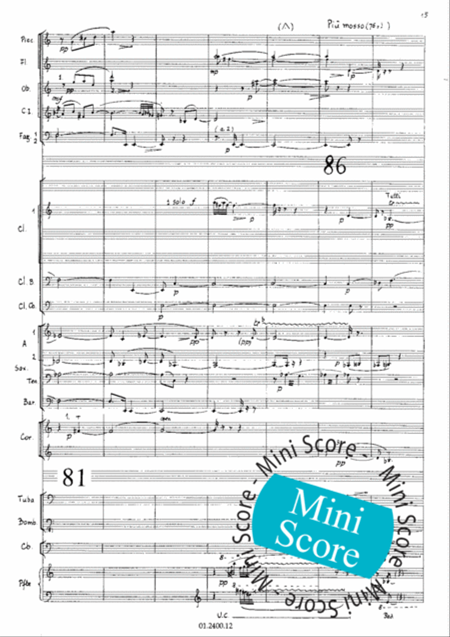 Aratoro I Aratoro I Concert Band scores gallery preview page 19
