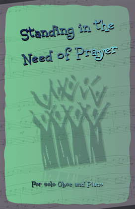 Book cover for Standing in the Need of Prayer, Gospel Hymn for Oboe and Piano