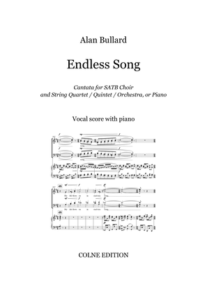 Book cover for Endless Song - cantata for choir and strings (or piano) - vocal score