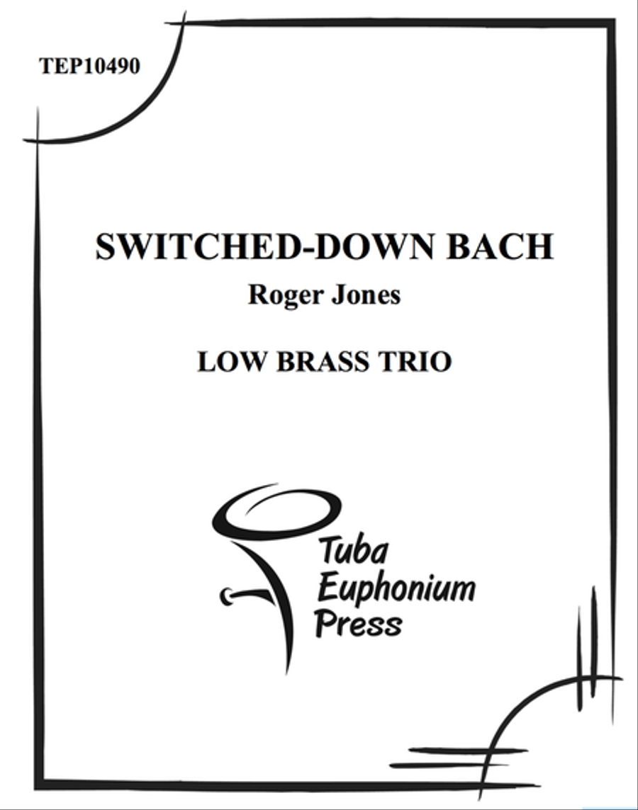 Switched Down Bach Brass Trio scores gallery preview page 1