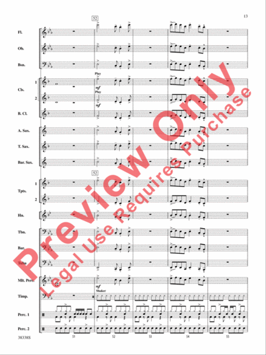 Joyful Time Concert Band scores gallery preview page 14