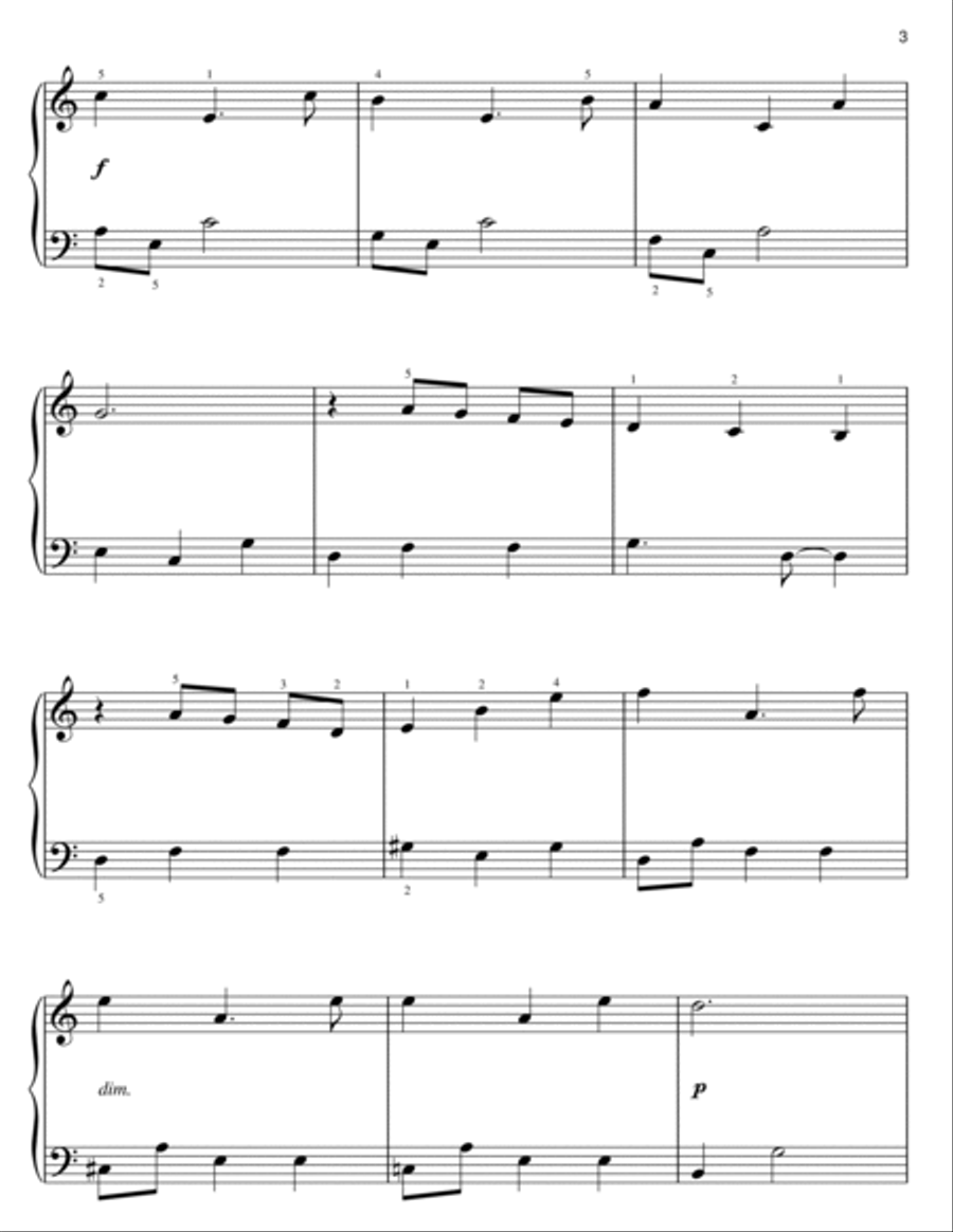 Before The Last Leaf Falls Easy Piano scores gallery preview page 3