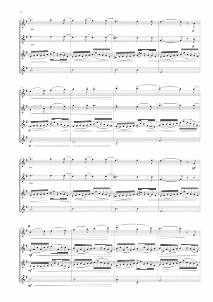The Moldau for Flute Quartet image number null