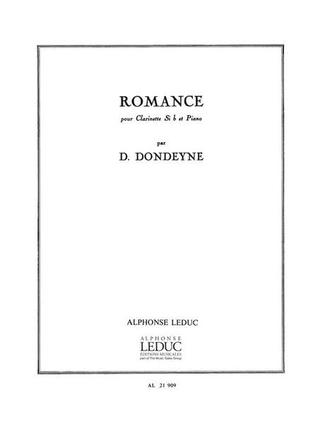 Romance (clarinet & Piano)