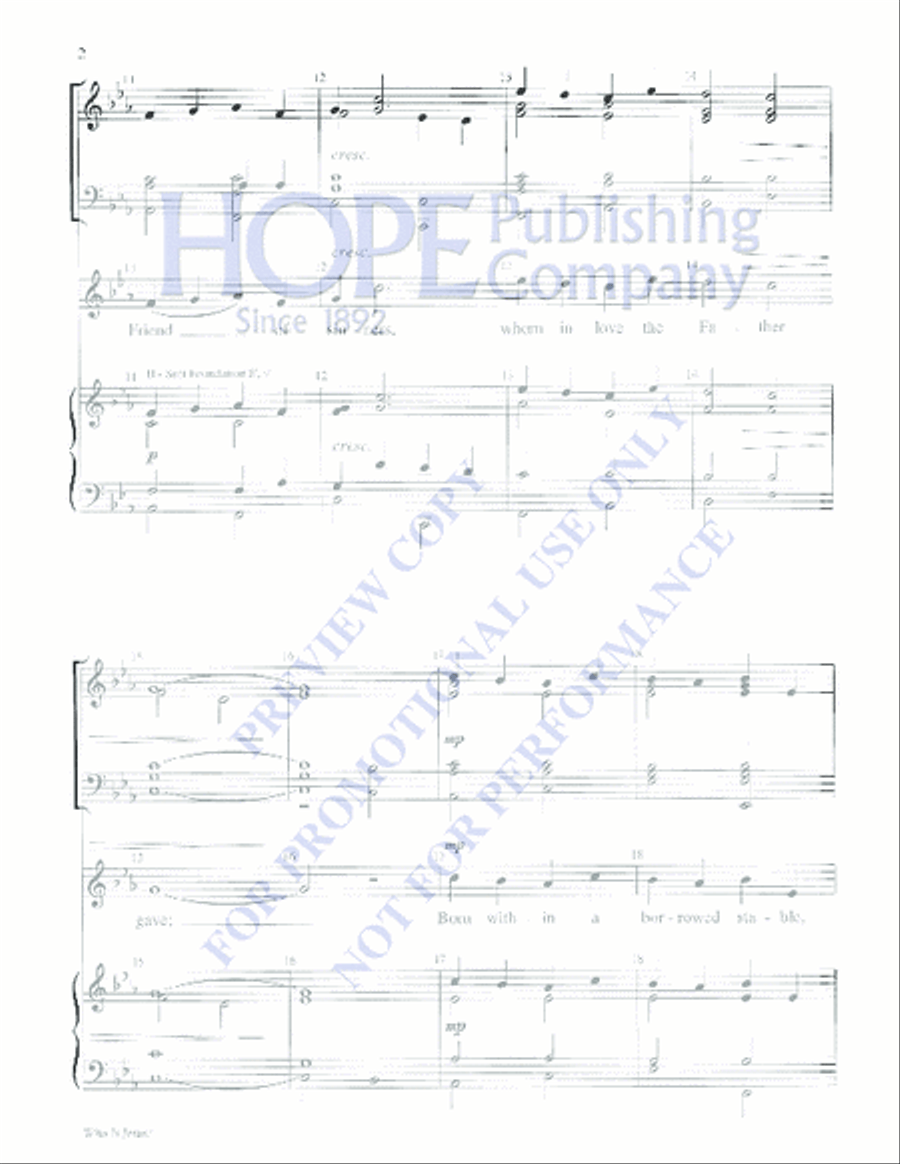 Who Is Jesus? Who Is Jesus? Choir scores gallery preview page 2