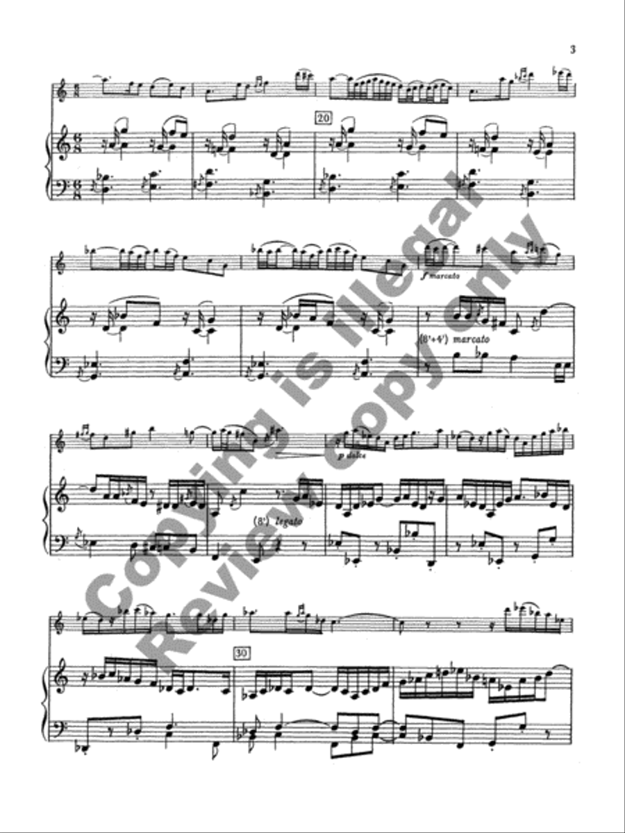 Sonata Recorder scores gallery preview page 4