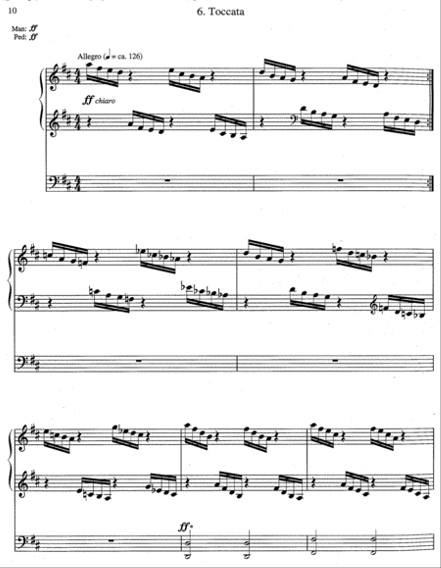 Partita on Nicaea Partita on Nicaea Organ scores gallery preview page 5