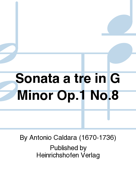 Sonata a tre in G Minor Op. 1 No. 8