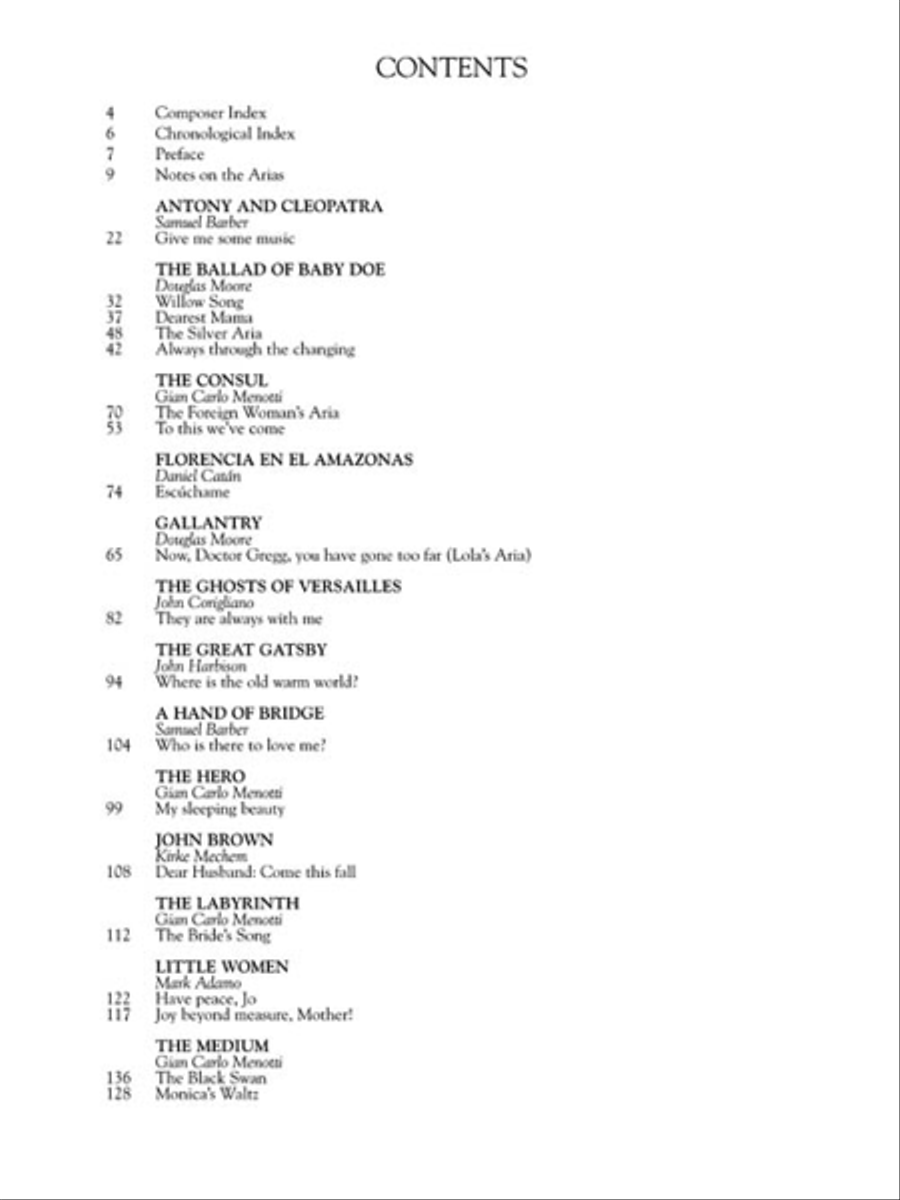 G. Schirmer American Aria Anthology Voice Solo scores gallery preview page 3
