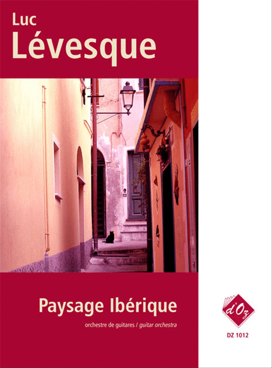 Paysage Ibérique Guitar Ensemble scores gallery preview page 1