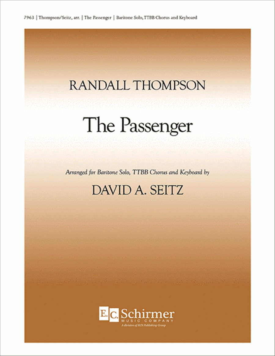 The Passenger TTBB scores gallery preview page 1