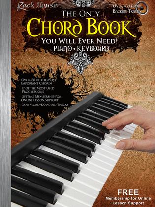 Book cover for The Only Chord Book You Will Ever Need!