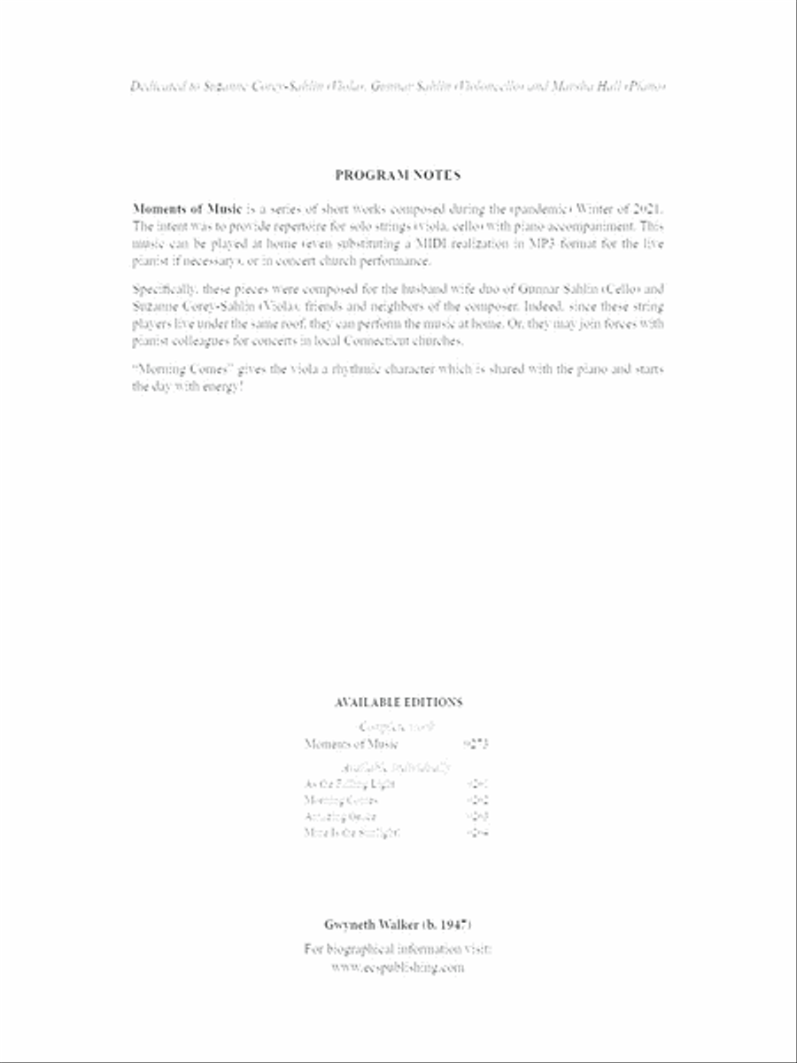Morning Comes Choir scores gallery preview page 2