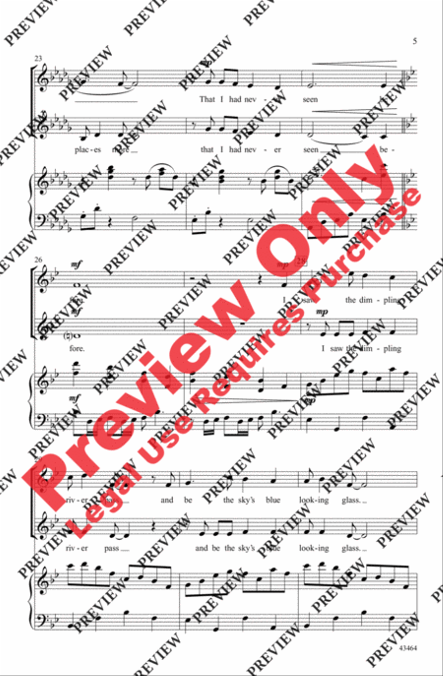 Foreign Lands Foreign Lands 2-Part scores gallery preview page 5