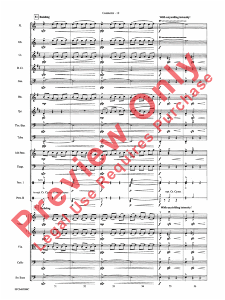 The Second Storm (Ivan) The Second Storm (Ivan) Full Orchestra scores gallery preview page 13
