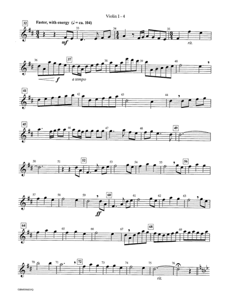 Sing Noel! (A Carol Service): 1st Violin