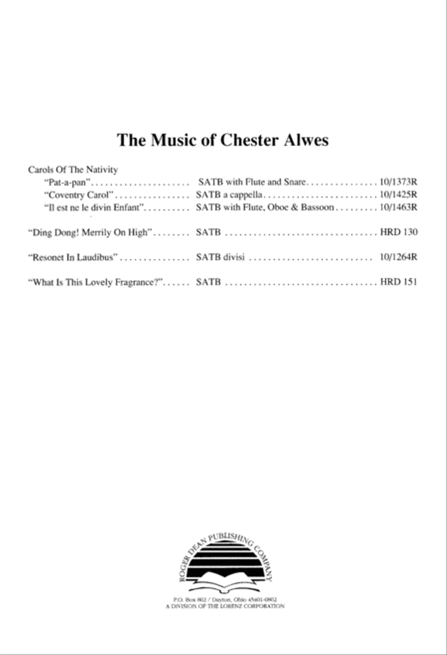 Coventry Carol 4-Part scores gallery preview page 4