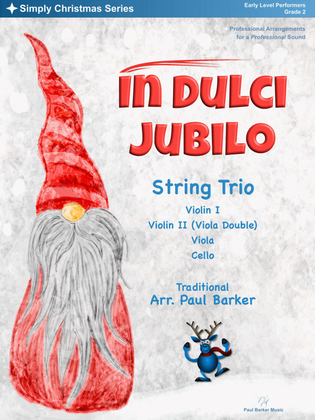 Book cover for In Dulci Jubilo (String Trio)