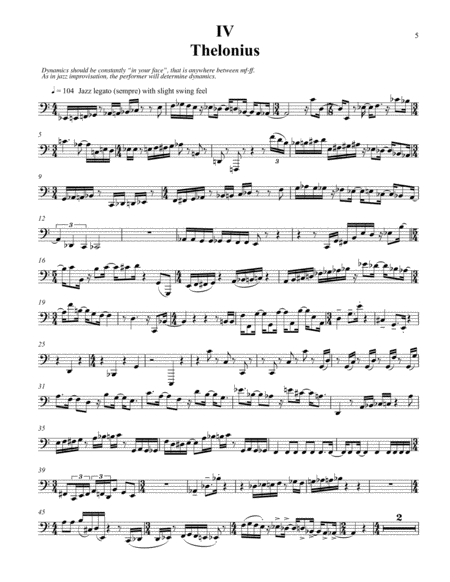 Music for Bass Trombone and Piano