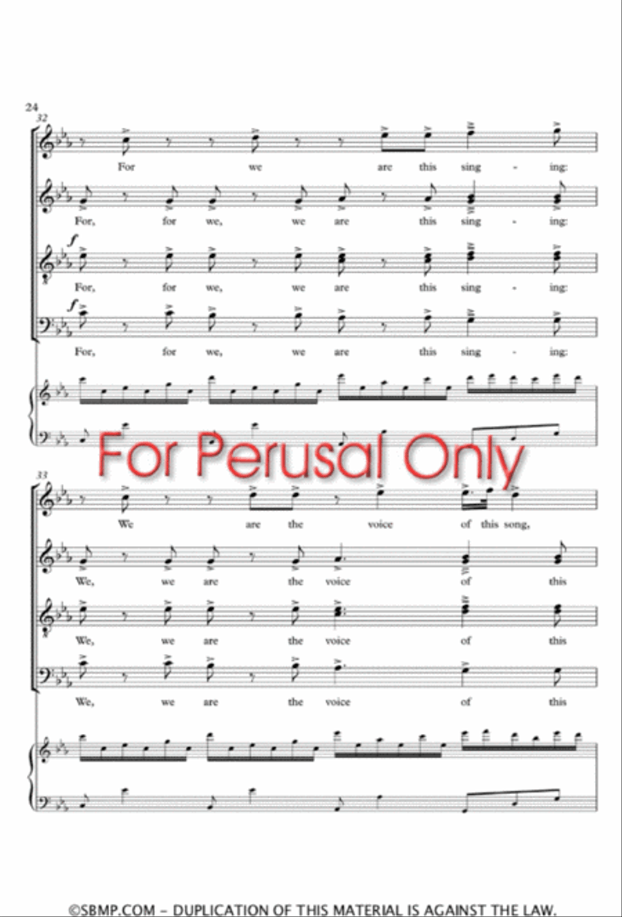 The Christmas Alleluias - SATB divisi Choral Book Divisi scores gallery preview page 24