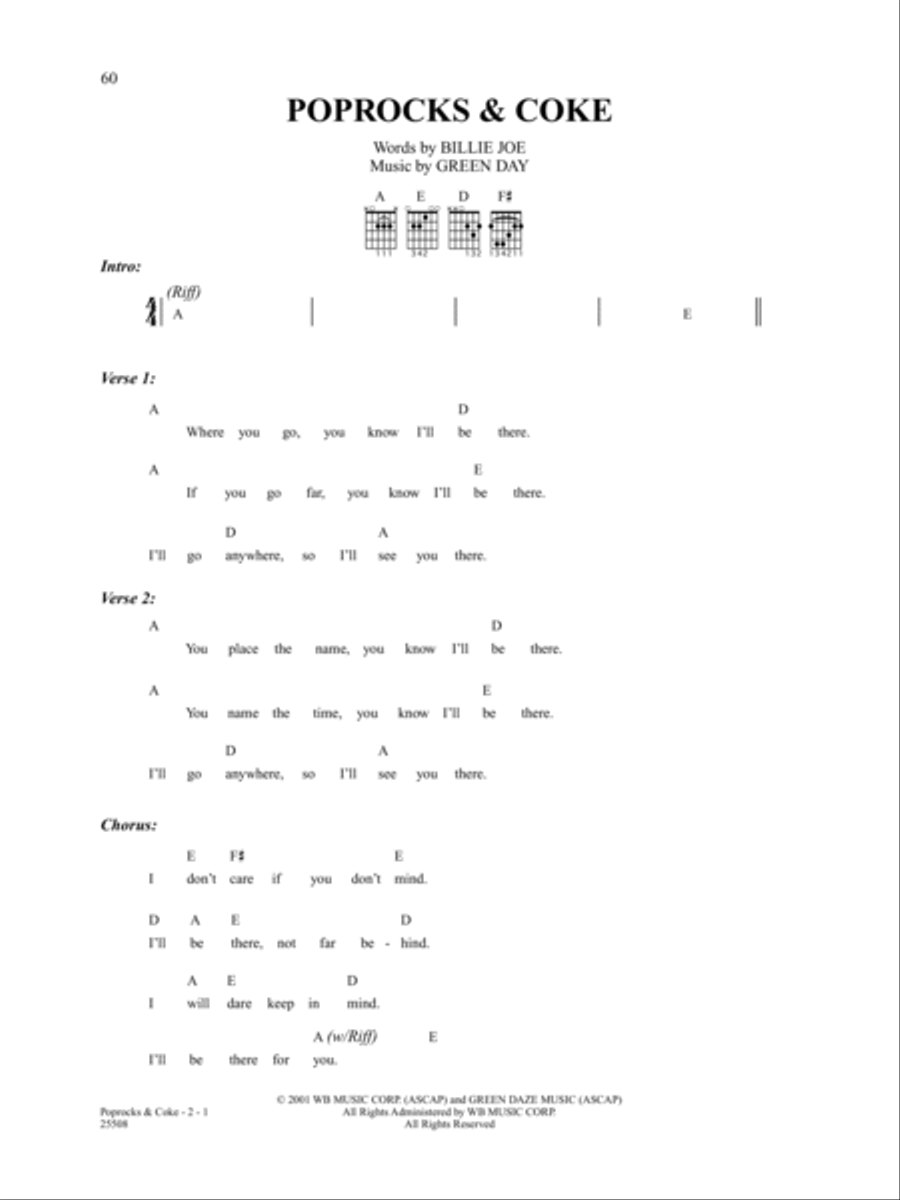 Poprocks and Coke Poprocks and Coke School and Community scores gallery preview page 1