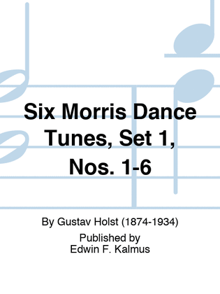 Book cover for Six Morris Dance Tunes, Set 1, Nos. 1-6