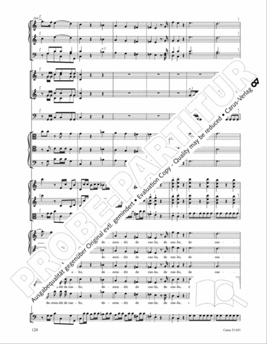 C Minor Mass, K. 427 (Missa in c KV 427) 4-Part scores gallery preview page 140