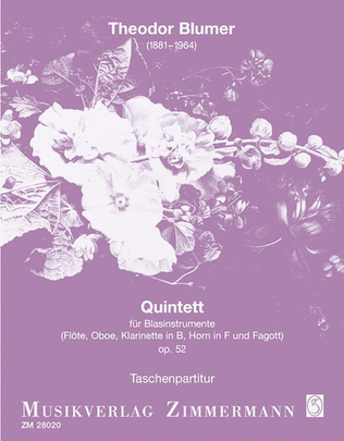 Quintet Op. 52
