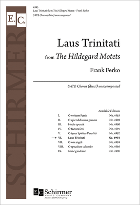 Book cover for The Hildegard Motets: 6. Laus Trinitati