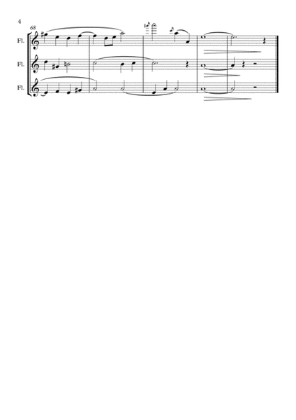 Piece for 3 ( three ) Flutes no 1 image number null