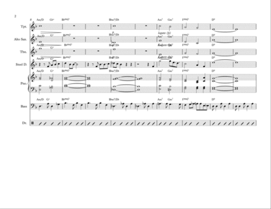 Let's Stay Together Brass Ensemble scores gallery preview page 2