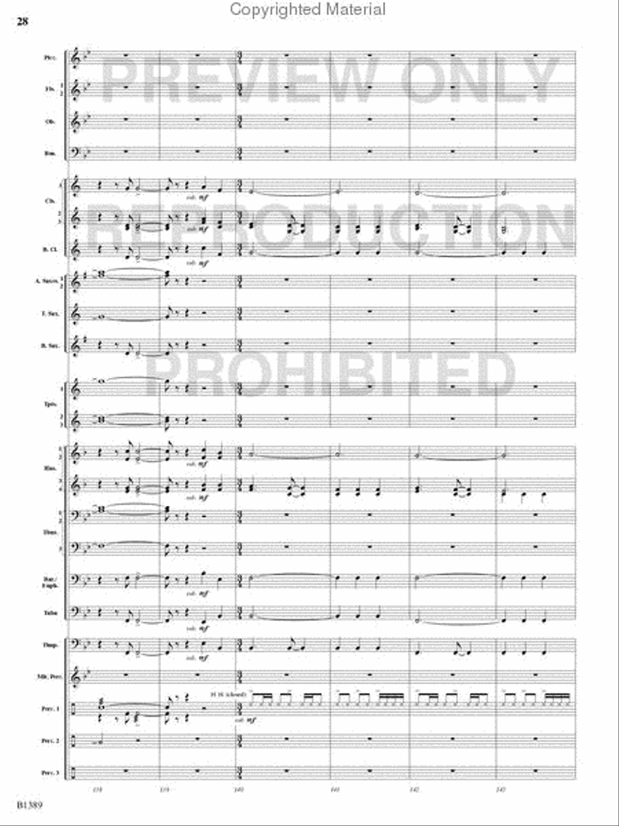 American Visions Concert Band scores gallery preview page 27