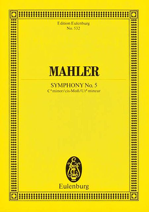 Book cover for Symphony No. 5 in C-Sharp Minor