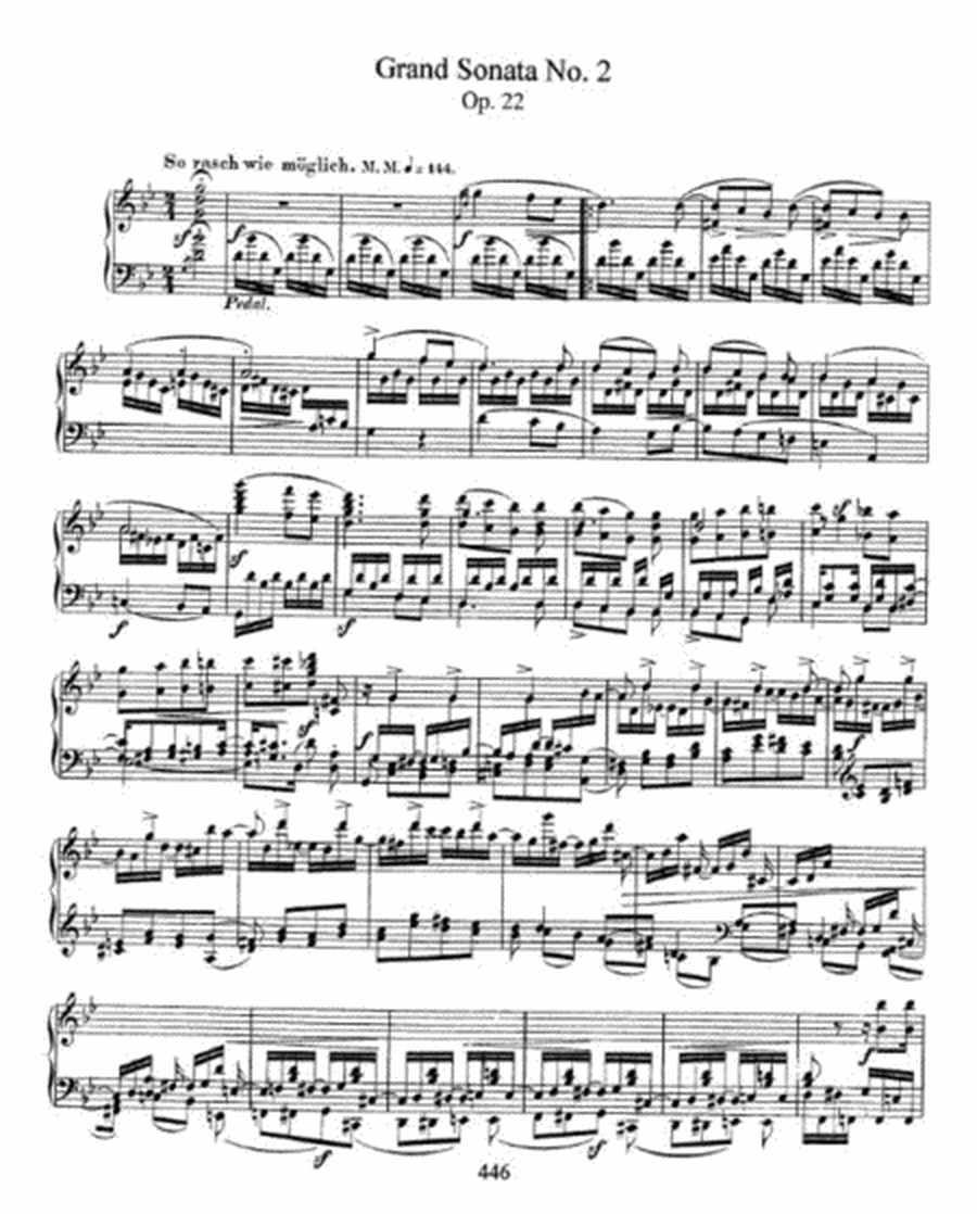Schumann - Grand Sonata No. 2 Op. 22