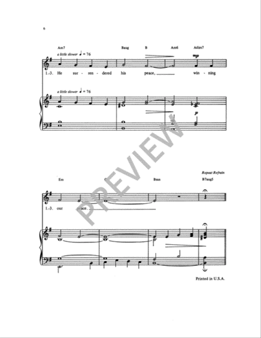 Jesus Wept Jesus Wept Piano scores gallery preview page 8
