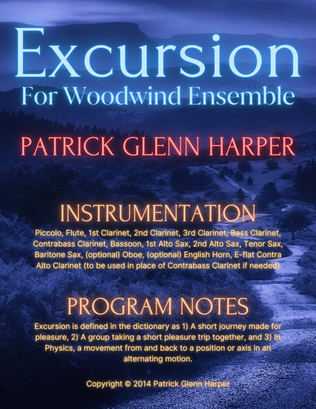 Excursion for Woodwind Ensemble