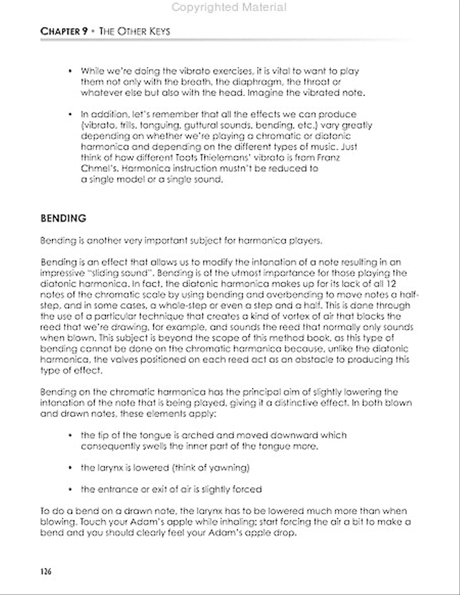Method for Chromatic Harmonica Harmonica scores gallery preview page 3