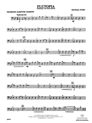 Flutopia (featuring your Flute Section): 1st Trombone