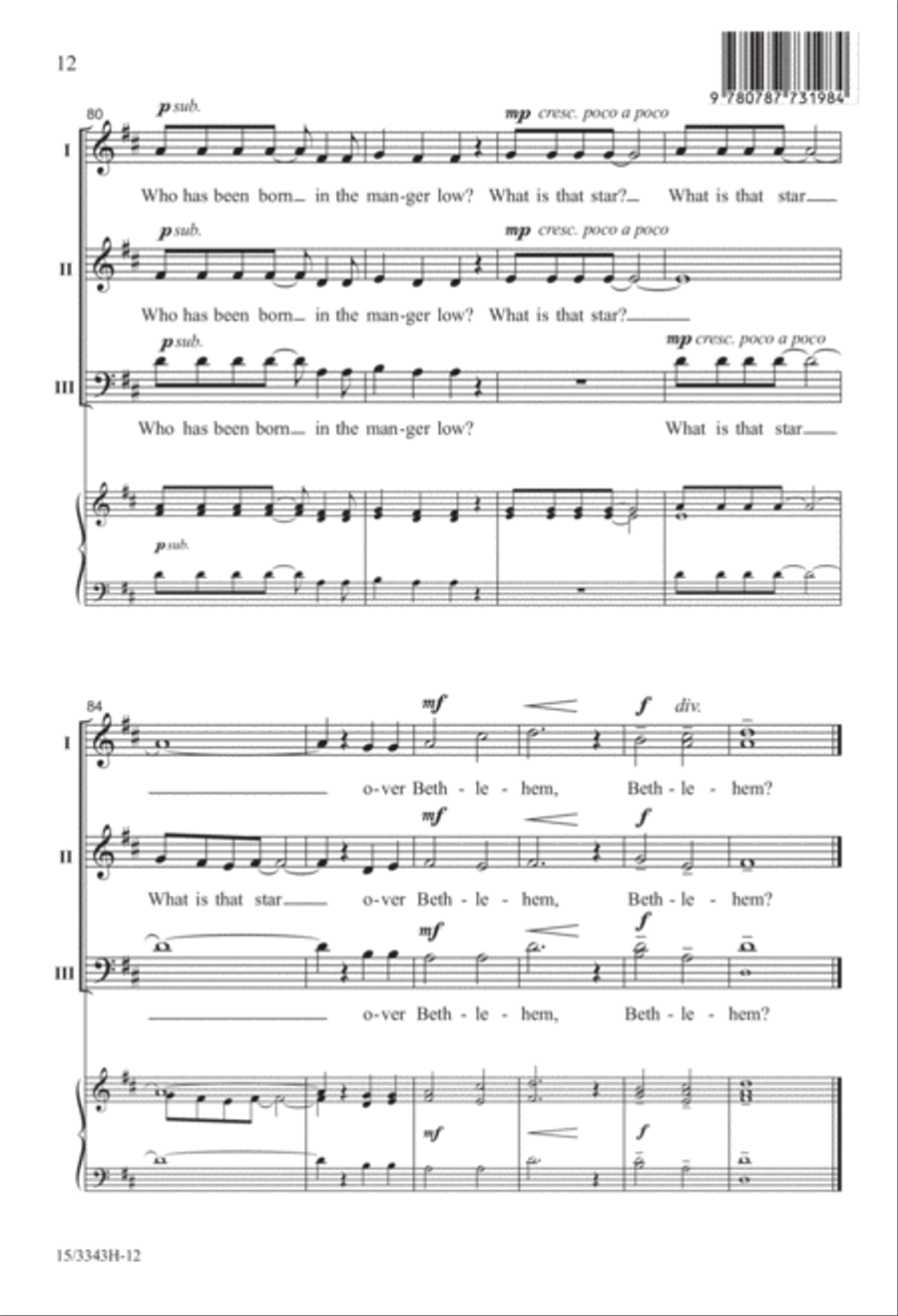 What Is That Star? What Is That Star? 3-Part scores gallery preview page 12