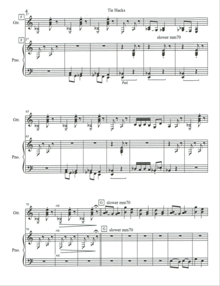Tie Hacks Acoustic Guitar scores gallery preview page 5