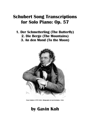 Schubert Song Transcriptions for Solo Piano: Op. 57