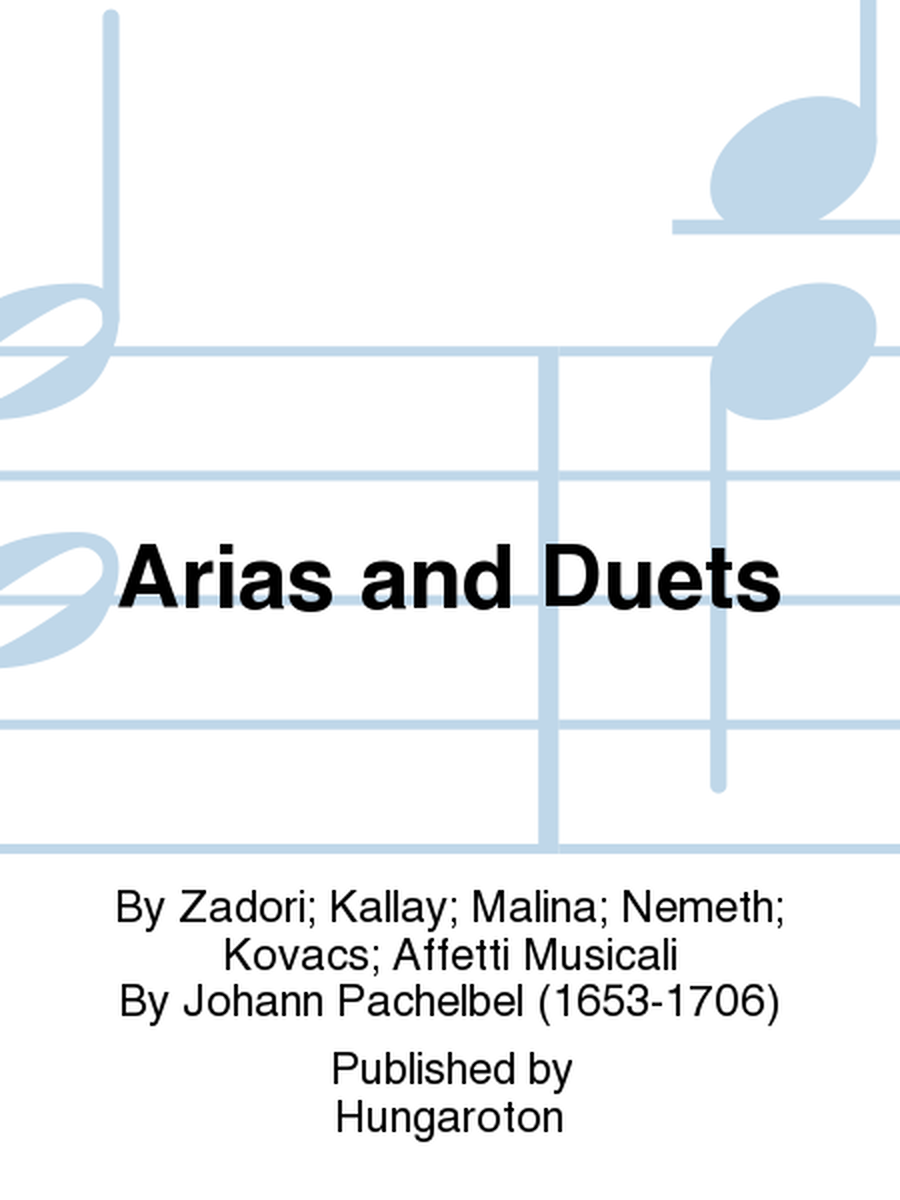 Arias and Duets