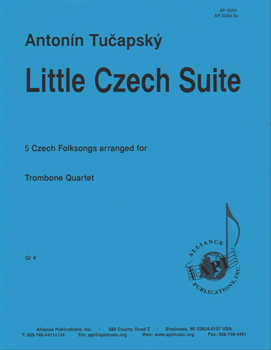Little Czech Suite - Trb 4 Trombone scores gallery preview page 1